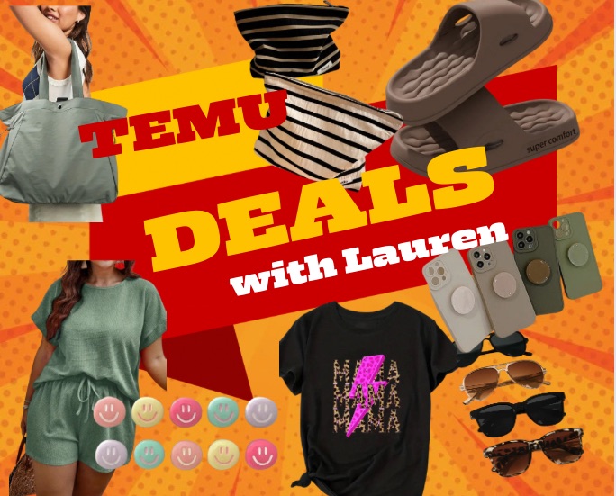 Temu Deals…. With&nbsp;Lauren!