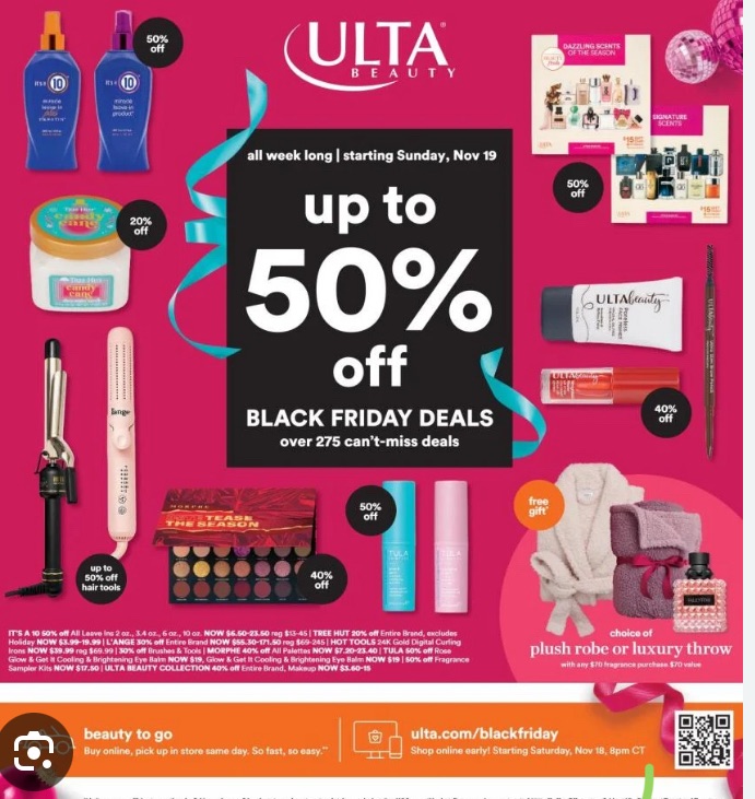 Ulta EARLY Black Friday&nbsp;deals